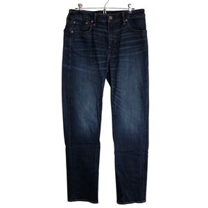 American Eagle Outfitters Men’s Original Straight Dark Blue Jeans
